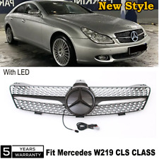 LED Grille Grill For Mercedes W219 CLS500 CLS550 CLS350 CLS55 CLS63 2005-2008 picture