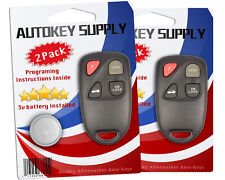 New Replacement for Mazda RX-8 Keyless Entry Remote 4B FCC# KPU41805 (2 Pack) picture