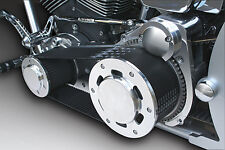 Ultima Polished Street Style Open Belt Drive for Harley Softail Models 1990-2006 picture