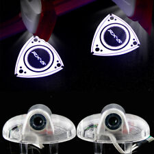 2X For Mazda RX-8 2001-18 Led Red Light Car Door Projector Welcome RX8 Emblem picture