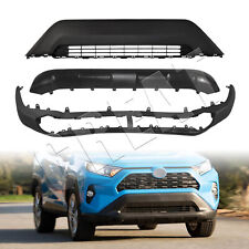 For 2019-2021 Toyota RAV4 Front Bumper Lower Grille+Valance Panel picture