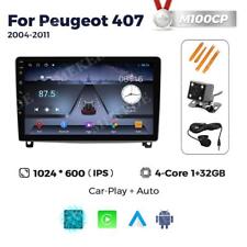 For Peugeot 407 2004-2011 Android 13 Car Stereo Radio Carplay GPS Navi BT FM 32G picture