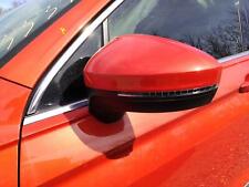 Used Left Door Mirror fits: 2018 Volkswagen Tiguan power painted cap w/o camera picture