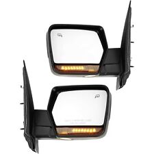 Power Mirror Set For 2007-2008 Ford Expedition Heated With Memory Chrome picture