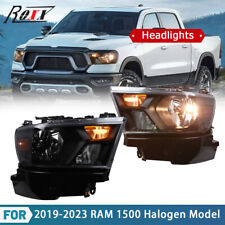 Headlights For 2019 2020 2022 Dodge Ram 1500 Left+Right Replacement Head Lamps picture