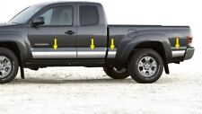 fit:2005-2015 Toyota Tacoma Extended Cab Short Bed Chrome Rocker Panel Trim W/F picture