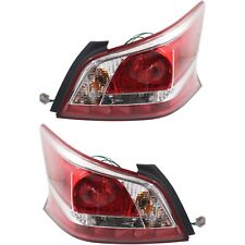 Tail Light Set For 2013 Nissan Altima Left Right Halogen w/ bulbs Standard Type picture