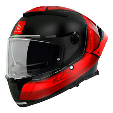 Full-Face MT Helmets Thunder 4 SV R25 B35 Black Glossy Red picture