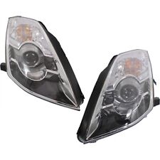 Headlight Set For 2006-2009 Nissan 350Z Left and Right HID With Bulb 2Pc picture