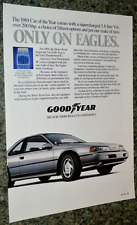 ★★1989 FORD THUNDERBIRD SUPERCOUPE SC ORIGINAL ADVERTISEMENT AD PRINT-89★★ picture