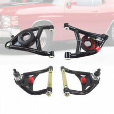 HD Tubular Control Arms Upper&Lower Set Fits Chevelle Monte Carlo GTO 1964-72 picture