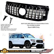 GLB250 GLB200 2020 2021 2022 2023 GT Chrome-Black Grille Glossy Sport-AMG X247 picture