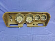 1971-74 Mopar B-Body Rallye Gauge Cluster with Clock 150 speed Charger Satellite picture