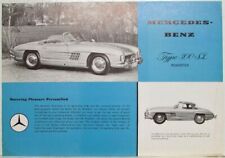 1959 Mercedes-Benz 300SL Roadster Dealer Sales Data Spec Sheet picture