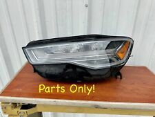 2016-2018 Audi A6 S6 LEFT LH Driver Side LED Headlight OEM Complete picture