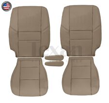 2001, 2002, 2003, 2004 Toyota Sequoia SR5 Leather Replacement Seat Cover Tan picture