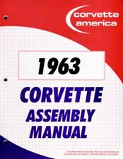1963 Chevrolet Corvette Assembly Manual Book Rebuild Instructions Illustrations picture
