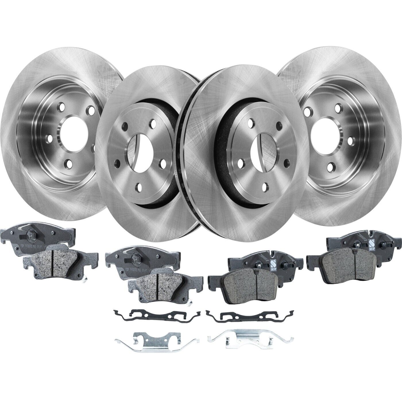 Brake Disc and Pad Kit For 2011-2016 Dodge Durango Truck Front and Rear