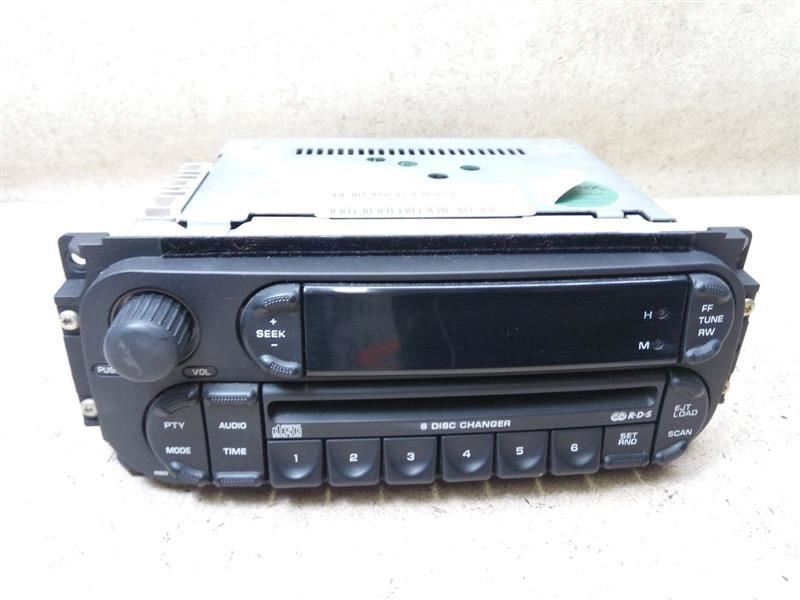 Stereo Radio AM FM CD 6 Disc Changer RBQ Fits 05-06 08-10 DODGE VIPER E10-42