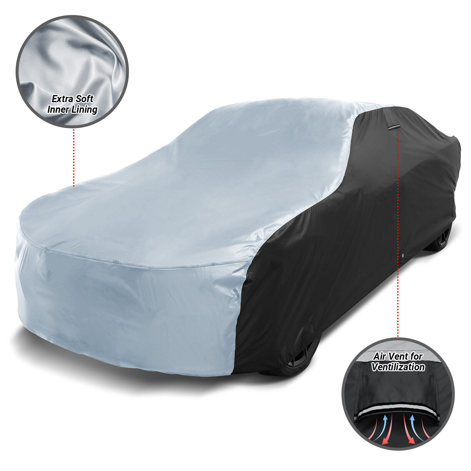 For FERRARI [400 GT] Custom-Fit Outdoor Waterproof All Weather Best Car Cover