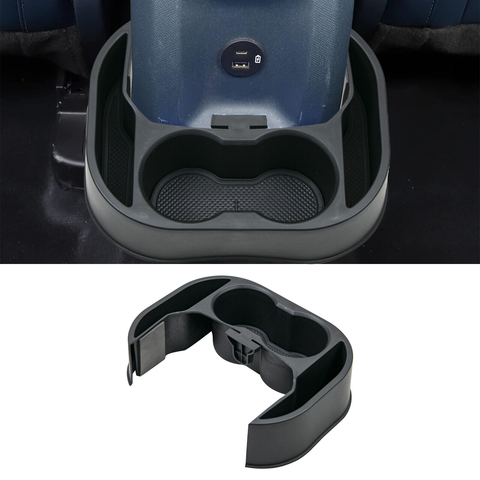 Rear Cup Holder for Ford Maverick 2022 2023 Rear Seat Water Cup Holder