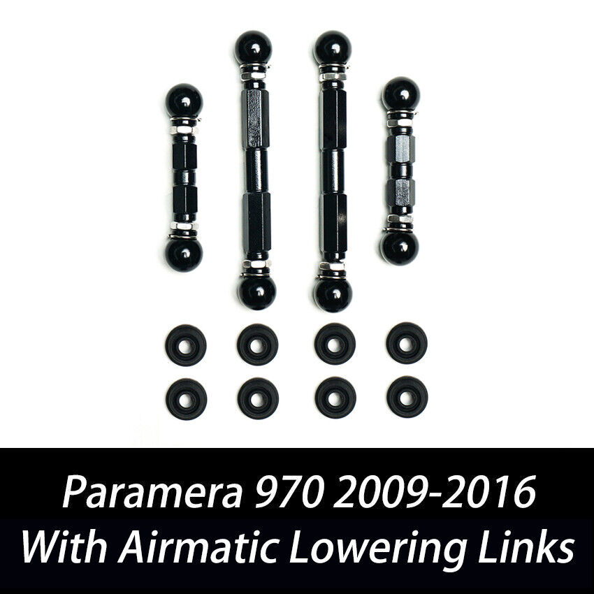 For 10-16 Porsche Panamera 970 GEN1 Adjustable Lowering Links Air Suspension Kit