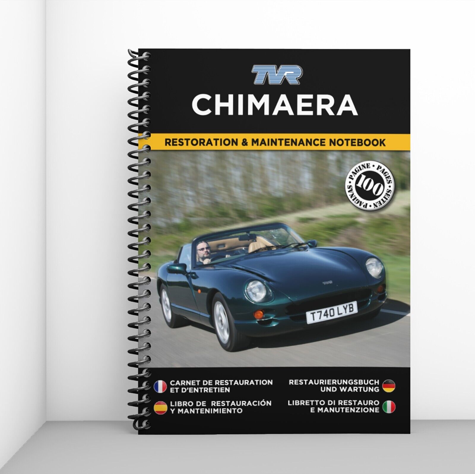 TVR CHIMAERA : Restoration & Maintenance Notebook - 