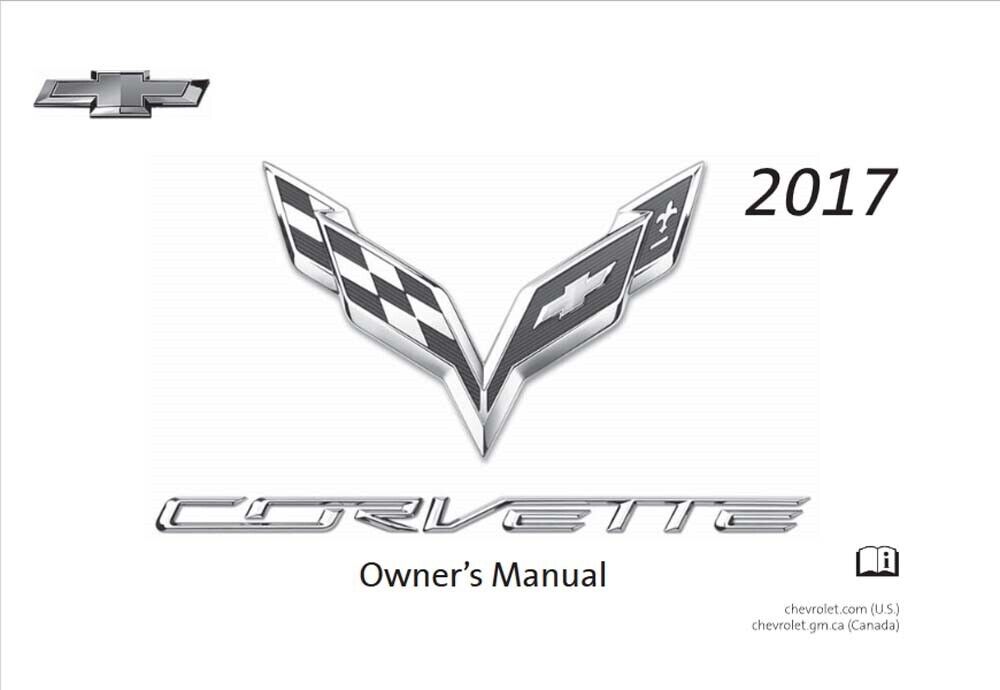 2017 Chevrolet Corvette Owners Manual User Guide