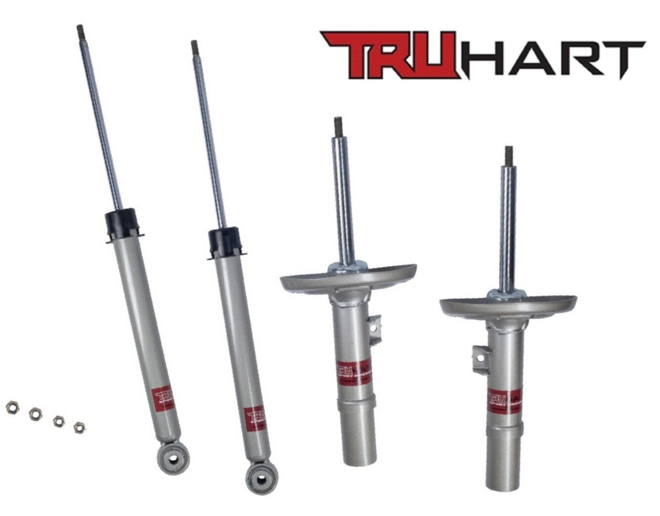 TruHart Sport Lowering Shocks Set for 17+ Civic Si 23+ Integra A-Spec TH-H516
