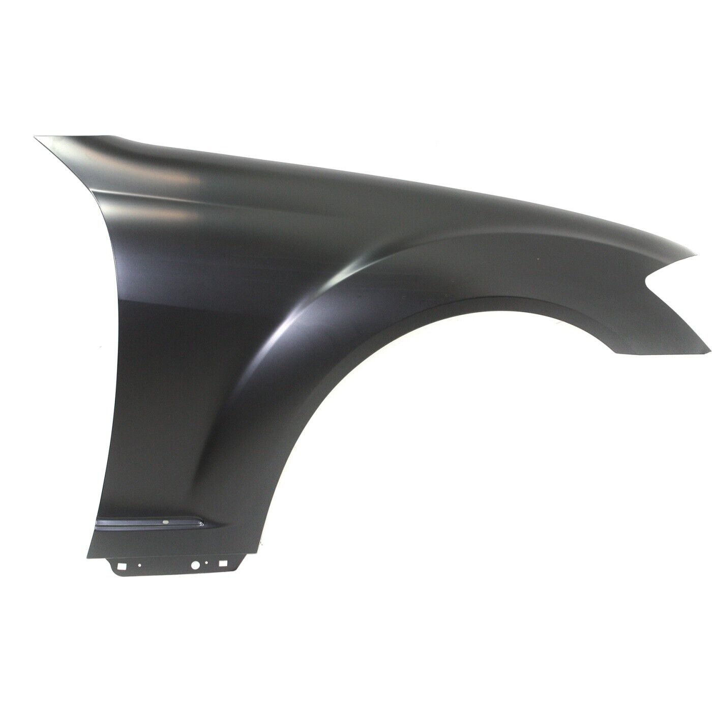Fender For 2007-2013 Mercedes Benz S550 Front RH Primed Steel with Molding Holes