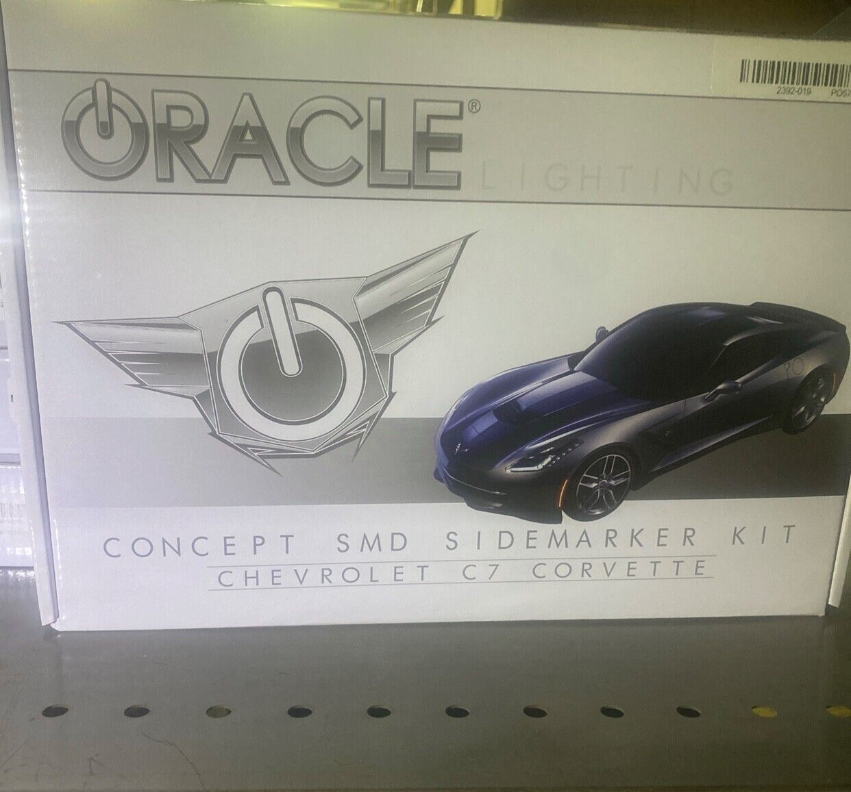 For Oracle Chevrolet Corvette C7 Concept Sidemarker Set - Ghosted - Crystal R...