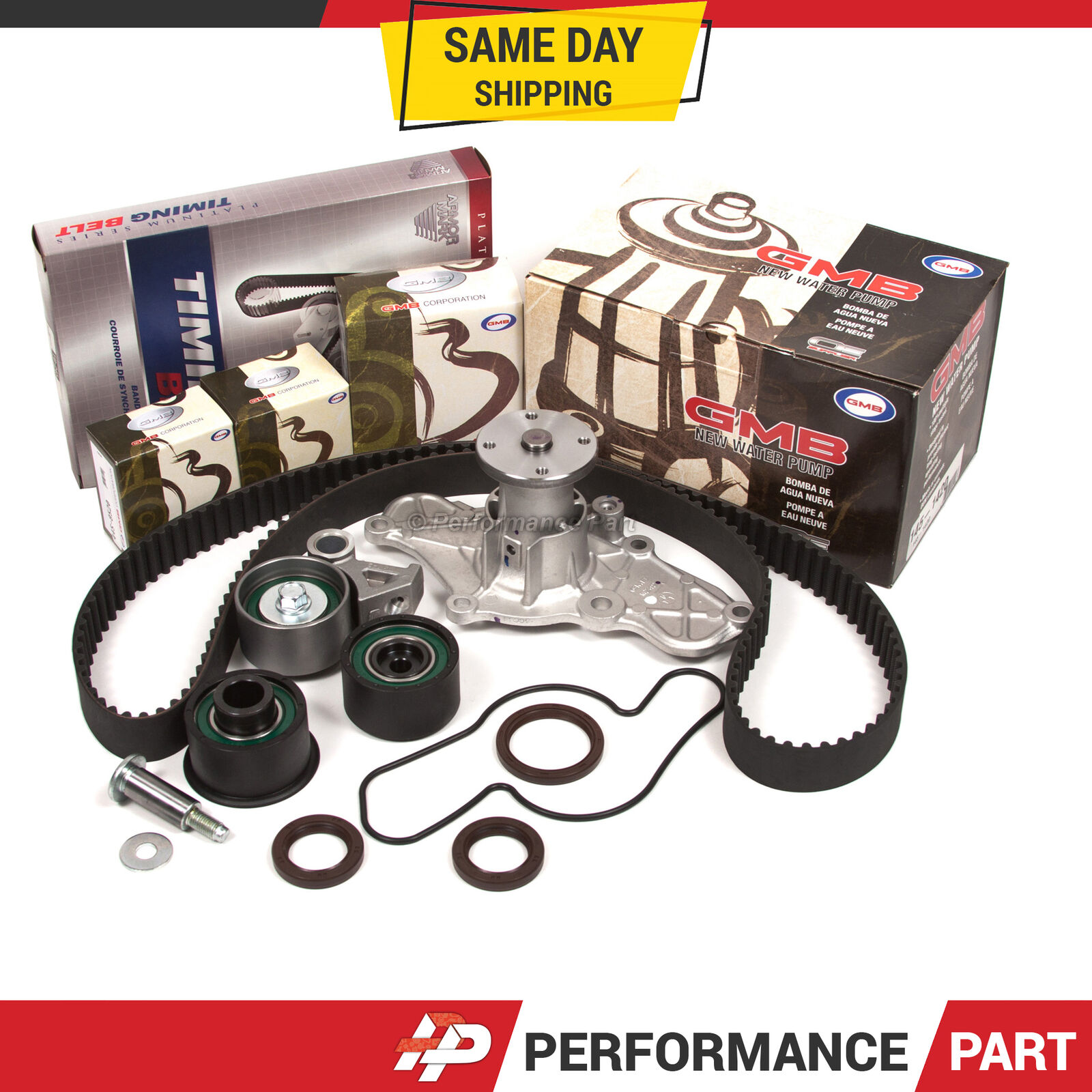 Timing Belt Water Pump Kit Fits 92-94 Mazda MX3 626 MX6 1.8L & 2.5L DOHC V6 KL