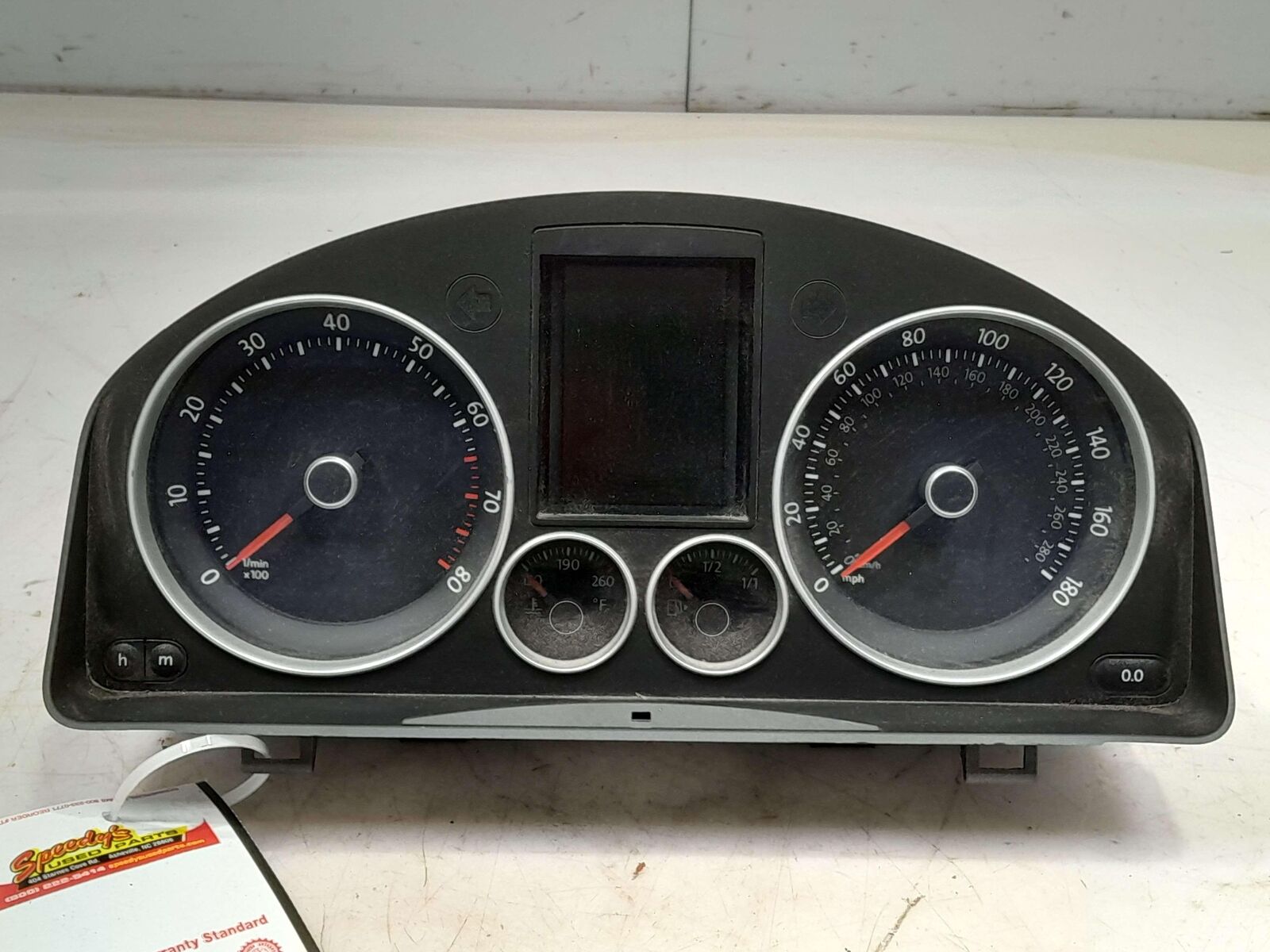 08 09 Volkswagen GTI Instrument Cluster Speedometer OEM 1K6920974A